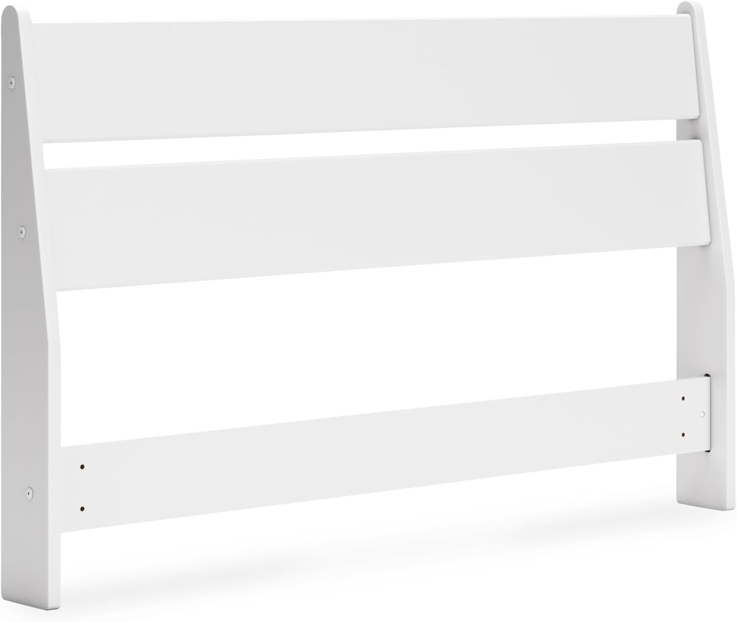 Signature Design by Ashley Socalle Full Panel Headboard, Matte White Finish, Engineered Wood Construction, Ideal for Kids and Youth Bedrooms