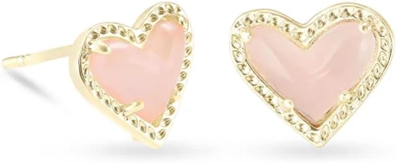 Kendra Scott Ari Heart Stud Earrings for Women, Fashion Jewelry