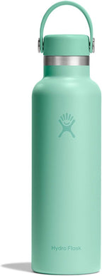 Hydro Flask Water Bottle - Insulated Stainless Steel - Non Spill, Leakproof in 21 Oz Mermaid Green