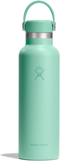 Hydro Flask Water Bottle - Insulated Stainless Steel - Non Spill, Leakproof in 21 Oz Mermaid Green