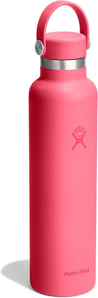 Hydro Flask Water Bottle - Insulated Stainless Steel - Non Spill, Leakproof in 24 Oz Popstar Pink