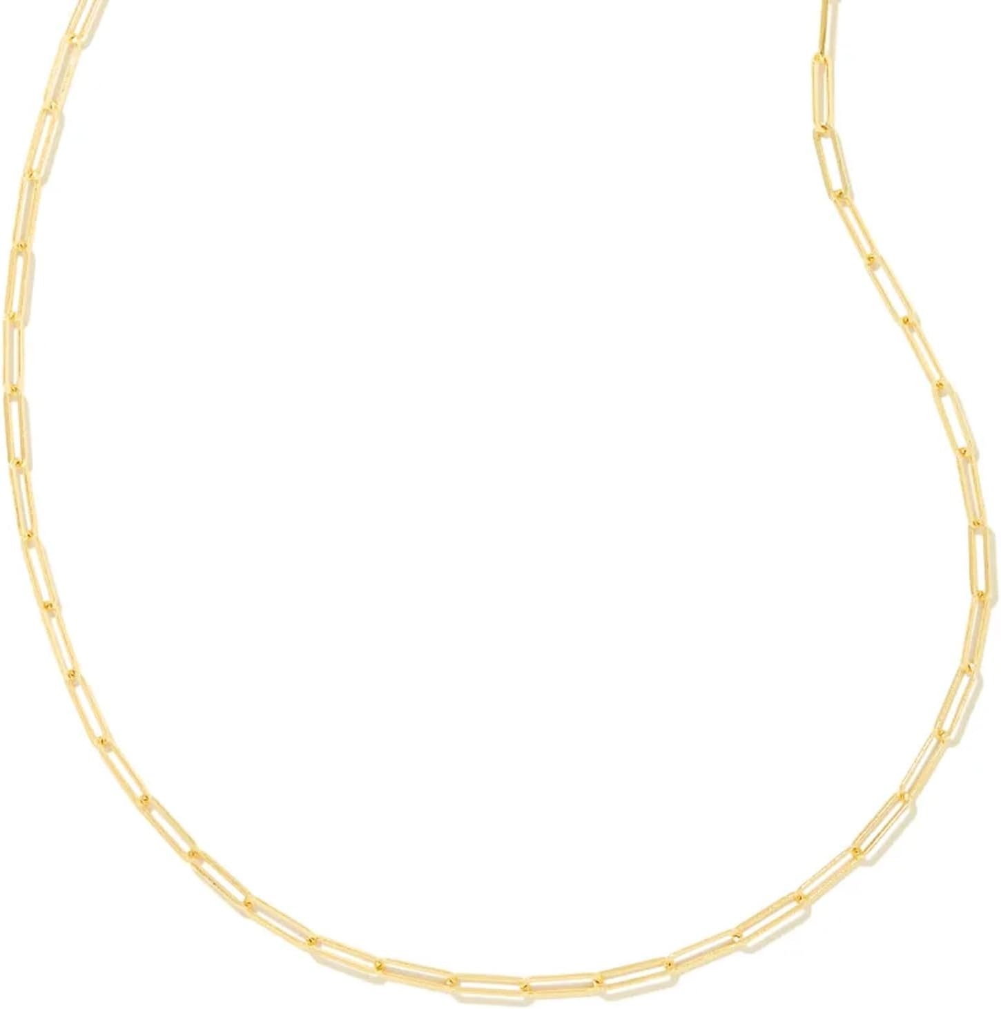 Kendra Scott Courtney Paperclip Necklace, Fashion Jewelry for Women