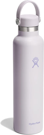 Hydro Flask Water Bottle - Insulated Stainless Steel - Non Spill, Leakproof in 24 Oz Cloud Pink