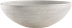 Signature Design by Ashley Meadie Rustic Round Distressed Terra Cotta Bowl, White
