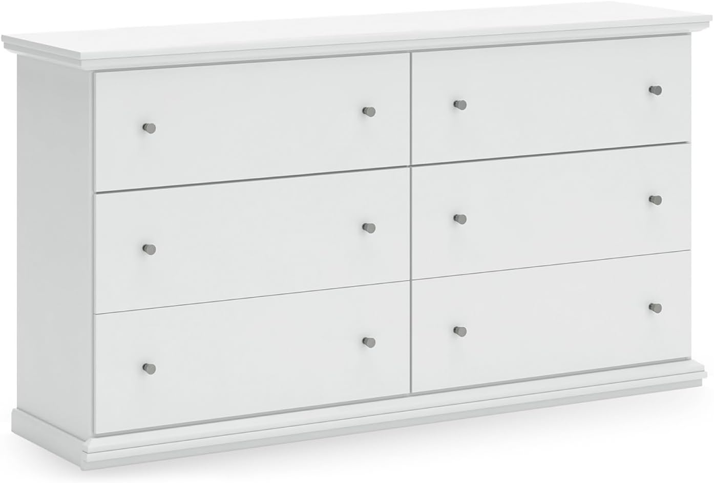 Signature Design by Ashley Bostwick Shoals Children's Traditional 6 Drawer Dresser, White