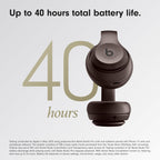 Beats Studio Pro Premium Wireless Over-Ear Headphones- Up to 40-Hour Battery Life, Active Noise Cancelling, Great for Travel & Commuting, USB-C Lossless Audio, Apple & Android Compatible - Deep Brown