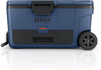 Ninja | FrostVault 65QT | Insulated with Temp Dry Storage Drawer | Keeps Ice Cold for Days | for the Beach, Camping, Picnics & More | Lakeshore Blue | FB265BL