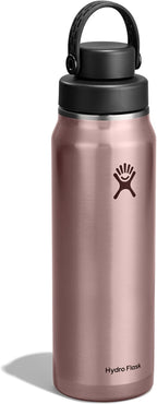 Hydro Flask Lightweight Wide Flex Chug Cap - Insulated Stainless Steel Water Bottle 32 Oz Quartz