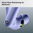Beats Powerbeats Pro 2 - Wireless Noise Cancelling Workout Earbuds with Secure- Fit Earhooks, Up to 45-Hour Battery with Charging Case, Sweat & Water Resistant, Heart Rate Monitoring - Hyper Purple