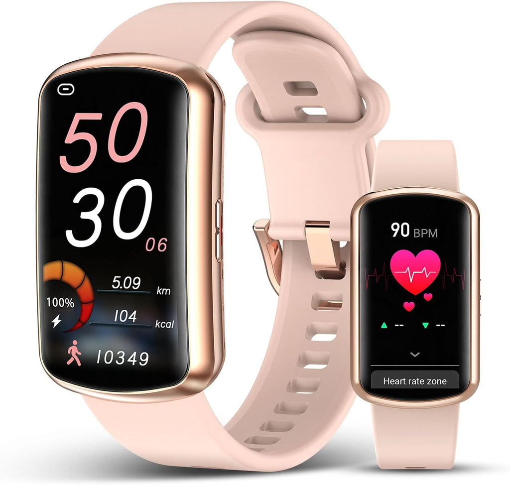 SOUYIE 2026 Smart Watch Fitness Trackers for Women, 1.47″ HD Curved Screen, 24/7 Health Monitor, Sleep Tracker, 110+ Sports Modes Pedometer Step Tracker, Waterproof Activity Tracker for Android iOS