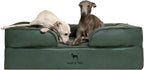 NOAH & PAW Giant Dog Bed XXL, 55x45x11 Inch, Orthopedic Dog Beds, Eggshell Memory Foam Infused with Cooling Gel, Inner Cover, Water Resistant, Machine Washable (Velvet Sofa Collection)