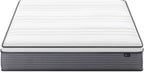 ZINUS 10 Inch True Support Hybrid Mattress [New Version], Queen, Fiberglass Free, Medium Feel, Motion Isolation, Certified Safe Foams & Fabric, Mattress in A Box