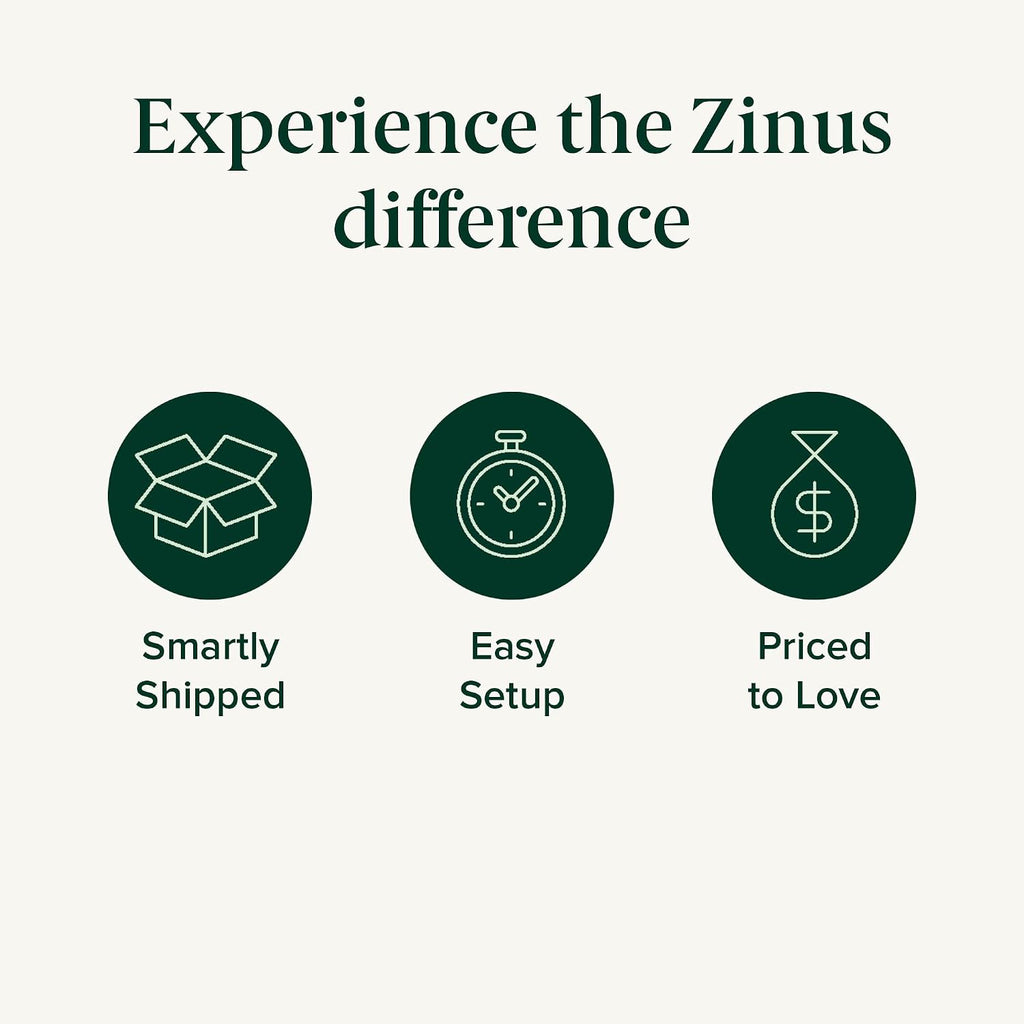 Zinus 10 Inch Green Tea Essential Memory Foam Mattress [New Version], Queen, Fiberglass Free, Medium Feel, Breathable Airflow Memory Foam, Certified Safe Foams & Fabric, Mattress in A Box