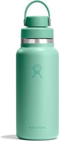 Hydro Flask Water Bottle - Insulated Stainless Steel - Wide Mouth Flex Chug Lid, Non Spill, Leakproof in 32 Oz Mermaid Green