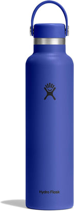 Hydro Flask Water Bottle - Insulated Stainless Steel - Non Spill, Leakproof in 24 Oz Capri Blue