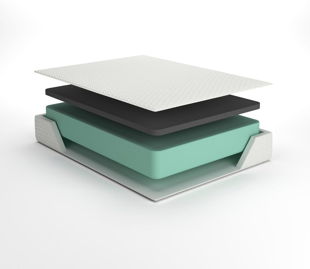 Signature Design by Ashley Queen Size Cool Max 12 Inch Medium Plush Cooling Gel Infused Memory Foam Mattress for Pressure Relief, Fiberglass-Free, Mattress in A Box