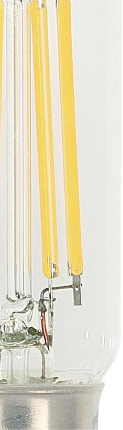 Westinghouse Lighting 5335000 5 Watt (60 Watt Equivalent) T8 Dimmable Clear Filament LED Light Bulb, Candelabra Base