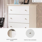 Signature Design by Ashley Bostwick Shoals Children's Traditional 5 Drawer Chest of Drawers, White