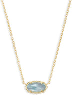 Kendra Scott Elisa Pendant Necklace for Women, Fashion Jewelry, 14k Gold-Plated