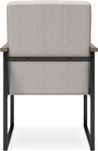 Signature Design by Ashley Montia Modern Home Office Desk Chair with Cushion, Beige & Light Brown