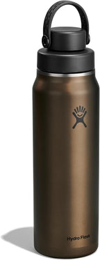 Hydro Flask Lightweight Wide Flex Chug Cap - Insulated Stainless Steel Water Bottle 32 Oz Obsidian
