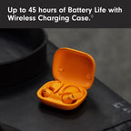 Beats Powerbeats Pro 2 - Wireless Noise Cancelling Workout Earbuds with Secure- Fit Earhooks, Up to 45-Hour Battery with Charging Case, Sweat & Water Resistant, Heart Rate Monitoring - Electric Orange