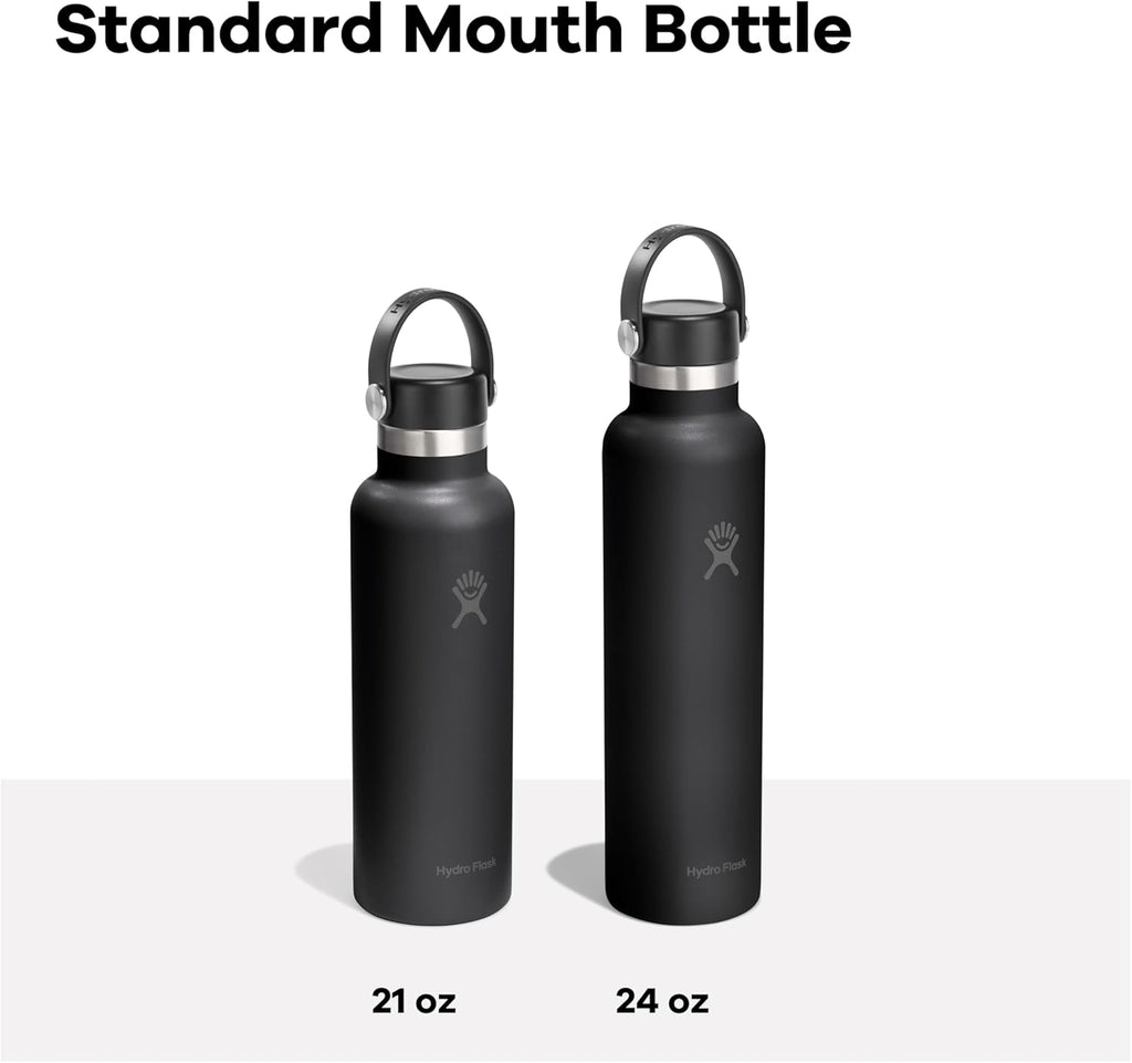 Hydro Flask Water Bottle - Insulated Stainless Steel - Non Spill, Leakproof in 24 Oz Popstar Pink