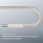 Beats 240W USB-C to USB-C Braided Cable, Fast Charging, Durable/Tangle Free, Compatible with Apple and Android Devices (3 m/10 ft) – Surge Stone