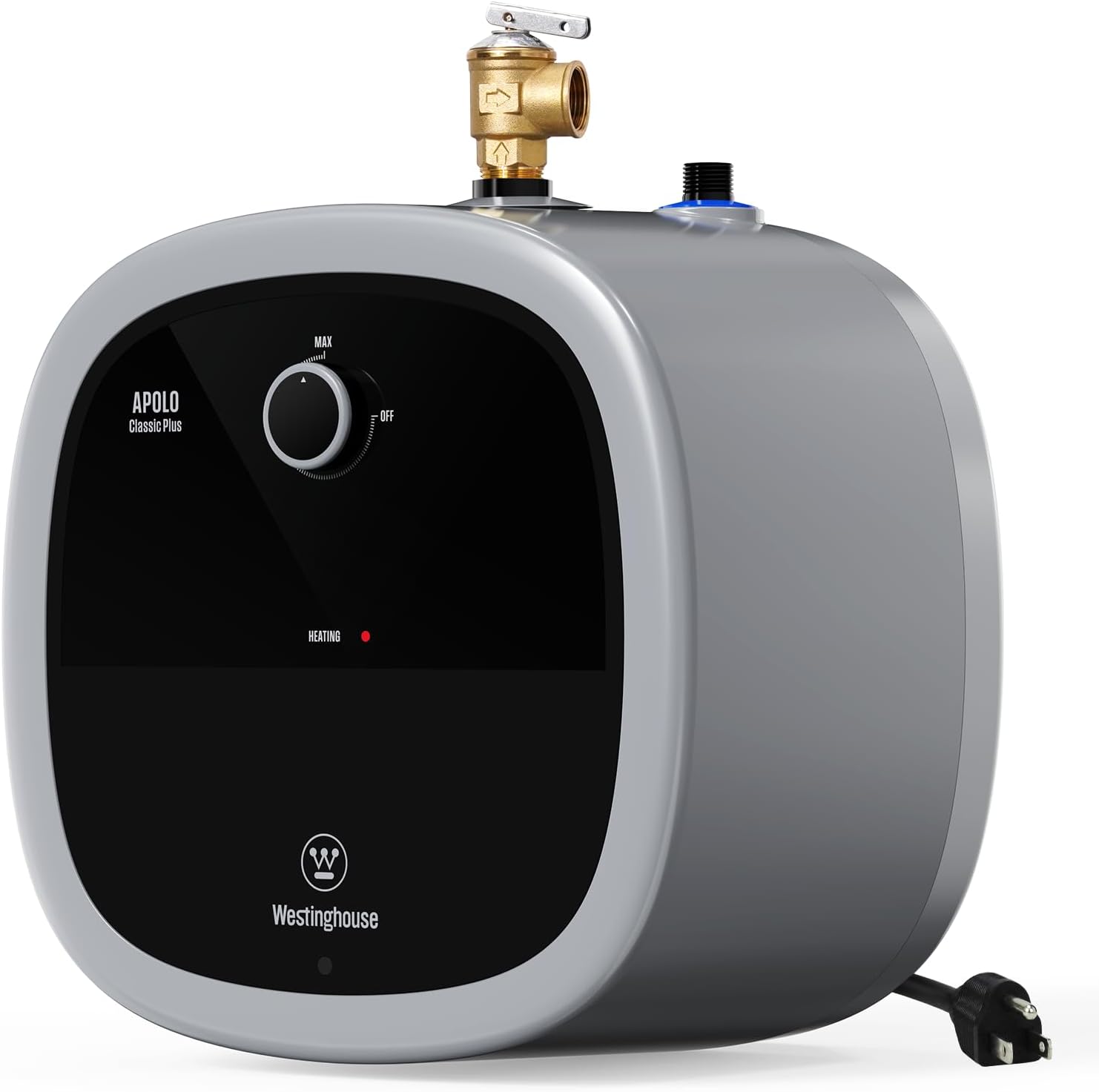 Westinghouse Under Sink Water Heater, 2.5 Gallon Instant Hot Water Heater for Point of Use, 120V 1440W Electric Mini Tank for Kitchen Sink & RV, Wall/Floor Mount, CSA Listed
