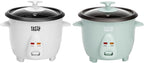Tasty Mini Rice Cooker with Removable Nonstick Bowl and Auto Keep Warm Function, Great For Soups, Stews, Grains and Oats, 6 Cups Cooked (3 Cups Uncooked), 1.5-Quart, Aqua