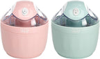 Tasty Mini Ice Cream Maker, Make Ice Cream, Sorbet, Frozen Yogurt, Gelato, Desserts, Quick Results, Single-Serve, Aqua