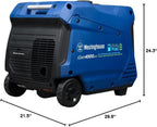 Westinghouse 5000 Peak Watt Super Quiet Dual Fuel Portable Inverter Generator, Remote Electric Start, Gas & Propane Powered, RV Ready, CO Sensor, Parallel Capable