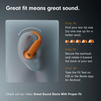 Beats Powerbeats Pro 2 - Wireless Noise Cancelling Workout Earbuds with Secure- Fit Earhooks, Up to 45-Hour Battery with Charging Case, Sweat & Water Resistant, Heart Rate Monitoring - Jet Black