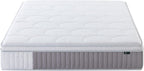 Zinus Cool Support 12 Inch Hybrid Mattress, Cooling Gel Memory Foam, Heavy Duty Individually Wrapped Coils, Soothing Pressure Relief, Medium Firm Feel, CertiPUR-US Certified, Queen