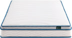 Zinus 6 Inch Spring Sensation Hybrid Mattress [New Version], Medium Firm Feel, Fiberglass Free, Youth and Guest Bedroom, Mattress in A Box, Twin