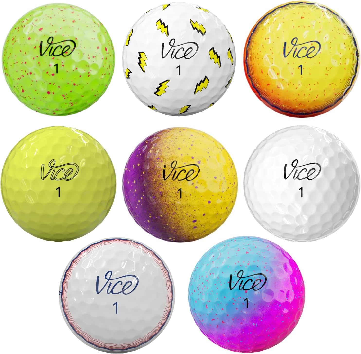 Vice Variety Golf Ball Gift Pack (24 Balls)