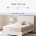 Signature Design by Ashley Queen Size Cool Max 12 Inch Medium Plush Cooling Gel Infused Memory Foam Mattress for Pressure Relief, Fiberglass-Free, Mattress in A Box