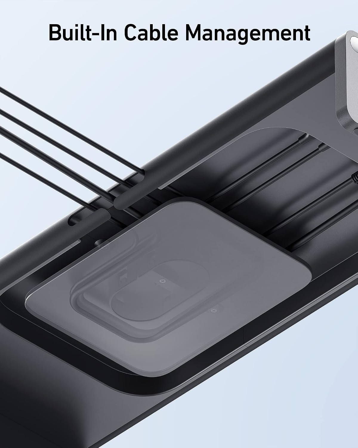 Anker 675 USB-C Docking Station (12-in-1, Monitor Stand, Wireless) | 10Gbps USB-C Ports, 4K@60Hz HDMI Display, Wireless Charging Pad, for Lenovo ThinkPad, MacBook Pro M1 / M2