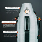 Maxine One Dog Backpack Carrier for Medium Dogs by Little Chonk | Adjustable & Ergonomic Front Facing Dog Carrier Backpack | Built to be Safer | Pet Backpack Carrier Featured in Wired Magazine - Black