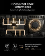 Anker Prime Docking Station (DL7400) Black Myth: Wukong Limited Edition, 14-Port Triple Display, 140W Max, Triple 4K 60Hz, for macOS and Windows (The Latest DisplayLink Driver Required)