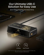 Anker Prime Docking Station (DL7400) Black Myth: Wukong Limited Edition, 14-Port Triple Display, 140W Max, Triple 4K 60Hz, for macOS and Windows (The Latest DisplayLink Driver Required)