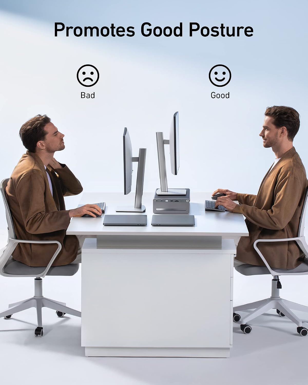 Anker 675 USB-C Docking Station (12-in-1, Monitor Stand, Wireless) | 10Gbps USB-C Ports, 4K@60Hz HDMI Display, Wireless Charging Pad, for Lenovo ThinkPad, MacBook Pro M1 / M2