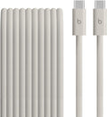 Beats 240W USB-C to USB-C Braided Cable, Fast Charging, Durable/Tangle Free, Compatible with Apple and Android Devices (3 m/10 ft) – Surge Stone