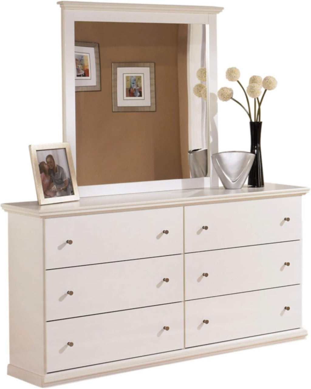 Signature Design by Ashley Bostwick Shoals Children's Traditional 6 Drawer Dresser, White