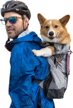 K9 Sport Sack Urban 3 - Medium, Concrete - Ideal for Dogs with 17-19” Back Length - Dual-Use, Backpack-Style Carrier + Everyday Pack