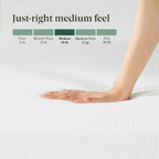 Zinus 12 Inch Green Tea Cooling Memory Foam Mattress [New Version], King, Fiberglass Free, Medium Firmness, Cooling Gel Foam, Certified Safe Foams & Fabric, Mattress in A Box