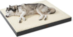 Bedsure Cooling Dog Bed for Crate, Large Breathable Pet Summer Bed, 35 Inch | Orthopedic Egg Crate Foam, Cold Summer Pad Mat, Non-Slip Bottom, Comfy Removable Washable Cover, For Pets Up to 50 lbs