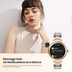 SOUYIE 2026 Luxury Smart Watch for Women, 1.19" AMOLED Display, DA GPT Smartwatch, Heart Rate, Sleep Monitor, 107 Sports Modes Fitness Tracker, Compatible with iOS & Android