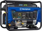Westinghouse 4650 Peak Watt Dual Fuel Portable Generator, RV Ready 30A Outlet, Gas & Propane Powered