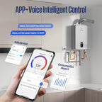 Westinghouse Tankless Water Heater Gas, 5.1 GPM 120,000 BTU Indoor Natural Gas Heater Whole House, Smart WiFi&App Control, CSA Certified, ±1°F Temperature Stability, Non-Condensing for 2-4 Fixtures
